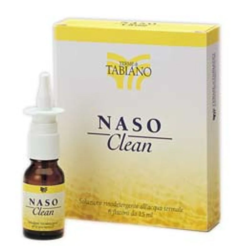 TERME DI SALSOMAGG.TABIANO SpA Terme Di Tabiano Naso Clean Spray 6 Flaconcini Da 15 Ml 1 TERME DI SALSOMAGG.TABIANO SpA Terme Di Tabiano Naso Clean Spray 6 Flaconcini Da 15 Ml