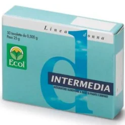 Ecol Intermedia Linea Donna Benessere Intimo 50 Tavolette