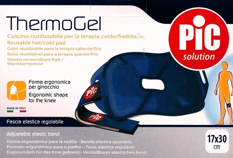 Pic Solution Pic ThermoGel Cuscino Per Ginocchio Riutilizzabile Per La Terapia Caldo/freddo 17x30cm 1 Pic Solution Pic ThermoGel Cuscino Per Ginocchio Riutilizzabile Per La Terapia Caldo/freddo 17x30cm