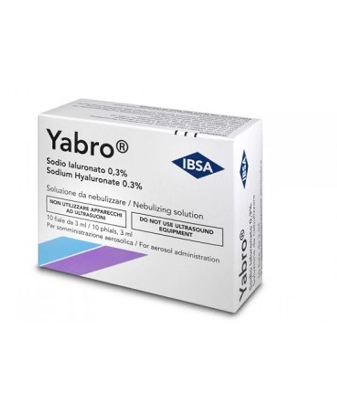 IBSA Yabro Acido Ialuronico 0,3% 3 Ml 10 Fiale 1 IBSA Yabro Acido Ialuronico 0,3% 3 Ml 10 Fiale