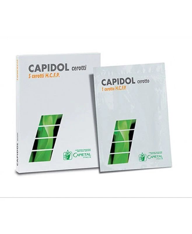 CAPIETAL ITALIA Srl Capidol Cerotti Per Dolori Articolari 5 Cerotti 1 CAPIETAL ITALIA Srl Capidol Cerotti Per Dolori Articolari 5 Cerotti