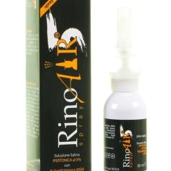 Shedir Pharma Rinoair 5% Spray Nasale No Gas Ipertonico Con Acetilcisteina 50 Ml