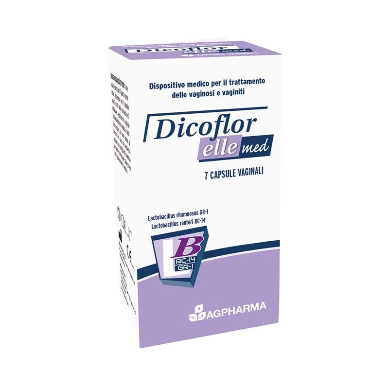 Agpharma Dicoflor Elle Med 7 Capsule 1 Agpharma Dicoflor Elle Med 7 Capsule
