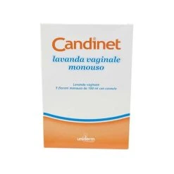 UNIDERM Candinet Lavanda Vaginale 5 Flaconcini Da 100ml