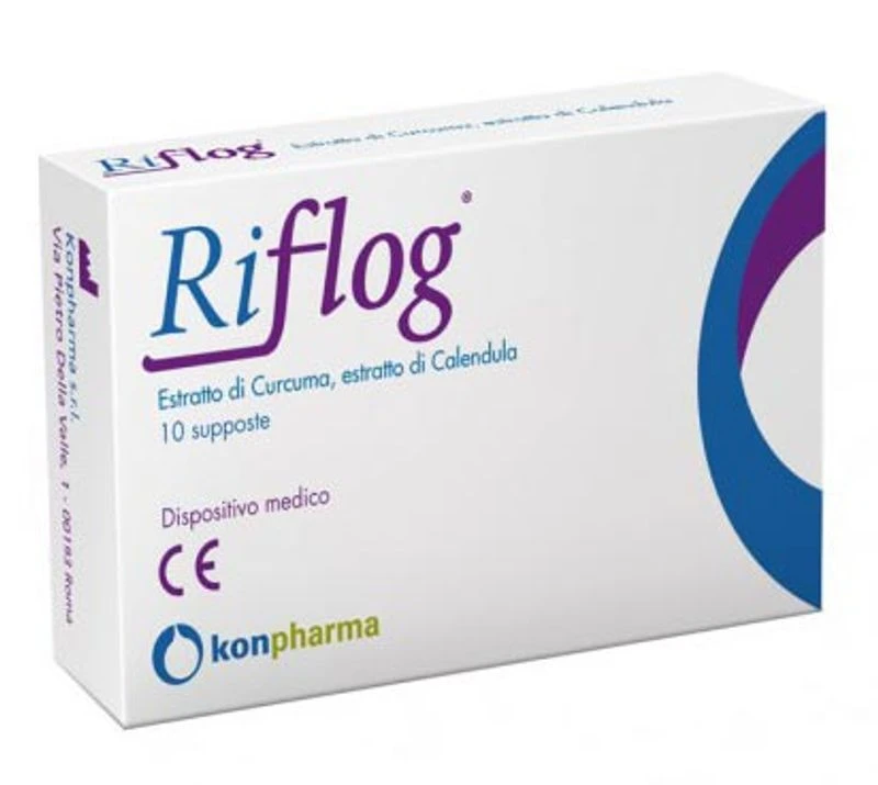 Konpharma Riflog 10 Supposte 1 Konpharma Riflog 10 Supposte