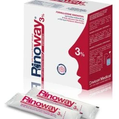 ENVICON MEDICAL Srl Rinoway 3% Sali Ipertonici Per Irrigazione Nasale 60 Bustine