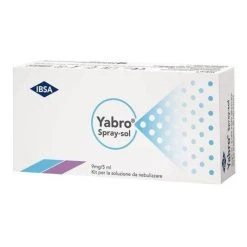 IBSA Yabro Spray Soluzione Da Nebulizzare 0,18% Acido Ialuronico 10 Flaconcini