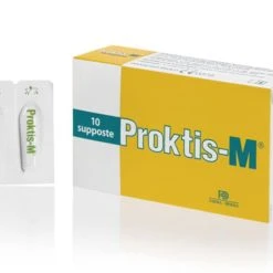 Farma-Derma Proktis-M Trattamento Coadiuvante Dei Processi Riparativi Del Canale Ano-rettale 10 Supposte