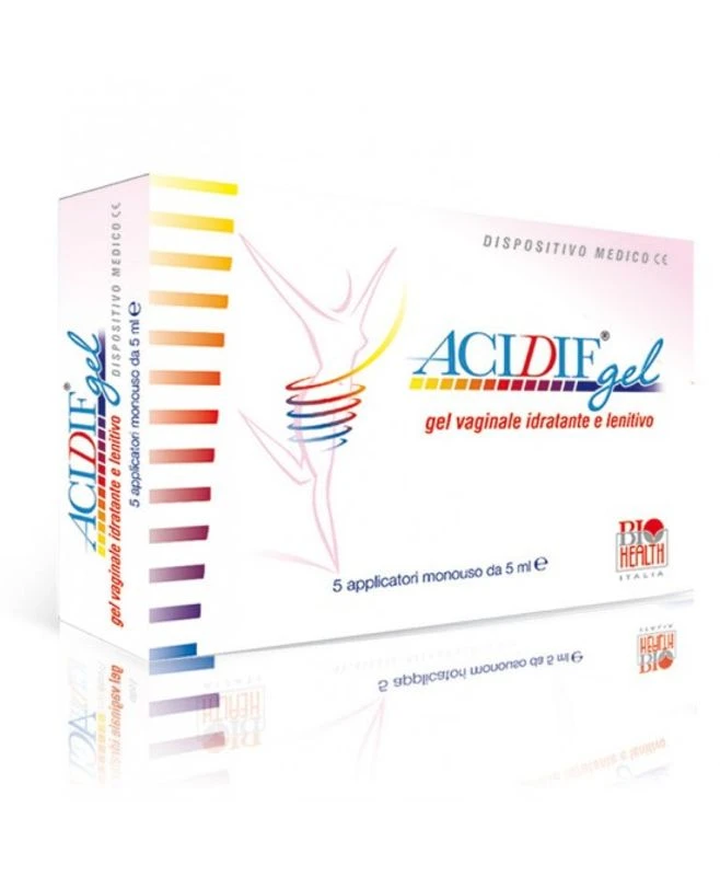 Biohealth Acidif Gel Vaginale Idratante E Lenitivo 5 Applicatori 1 Biohealth Acidif Gel Vaginale Idratante E Lenitivo 5 Applicatori