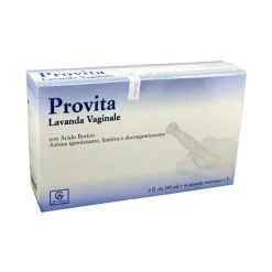 ABBATE GUALTIERO SRL Provita Lavanda Vaginale Per Una Sensazione Di Freschezza E Pulizia 4 Flaconi