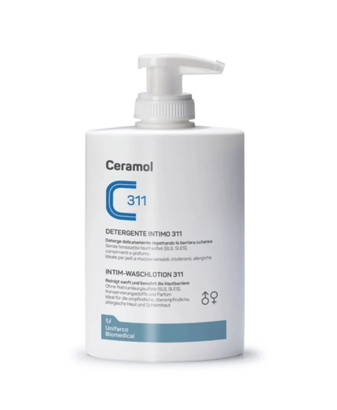 Ceramol Detergente Intimo Per Pelli E Mucose Sensibili 250ml 1 Ceramol Detergente Intimo Per Pelli E Mucose Sensibili 250ml