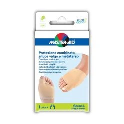 Master-Aid Foot Care Protezione Combinata Alluce Valgo E Metatarso 1 Pezzo Small