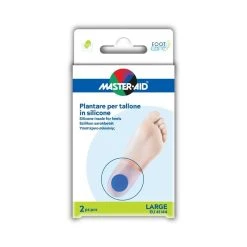 Master-Aid Foot Care Plantare Per Tallone In Silicone 2 Pezzi Large