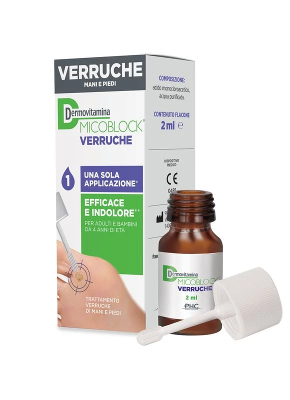 Dermovitamina Micoblock Verruche Mani E Piedi 2ml 1 Dermovitamina Micoblock Verruche Mani E Piedi 2ml