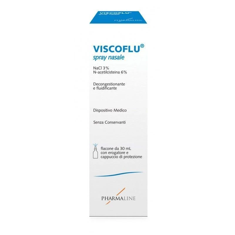 Viscoflu Spray Nasale Decongestionante E Fluidificante 30ml 1 Viscoflu Spray Nasale Decongestionante E Fluidificante 30ml