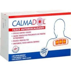 Montefarmaco OTC Calmadol Fasce Autoriscaldanti Collo-Spalla-Polso Efficaci Contro Il Dolore 6 Fasce Monouso
