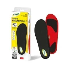 Noene Ergonomic AC2 3D Insole Plantari Sportivi Antishock E Antivibrazioni Misura 39 1 Paio
