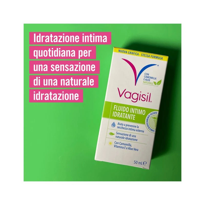 Vagisil Fluido Idratante Intimo Per Prevenire La Secchezza Intima 50ml 3 Vagisil Fluido Idratante Intimo Per Prevenire La Secchezza Intima 50ml - immagine 3