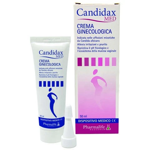 PHARMALIFE RESEARCH SRL Candidax Med Crema Ginecologica 50ml 1 PHARMALIFE RESEARCH SRL Candidax Med Crema Ginecologica 50ml