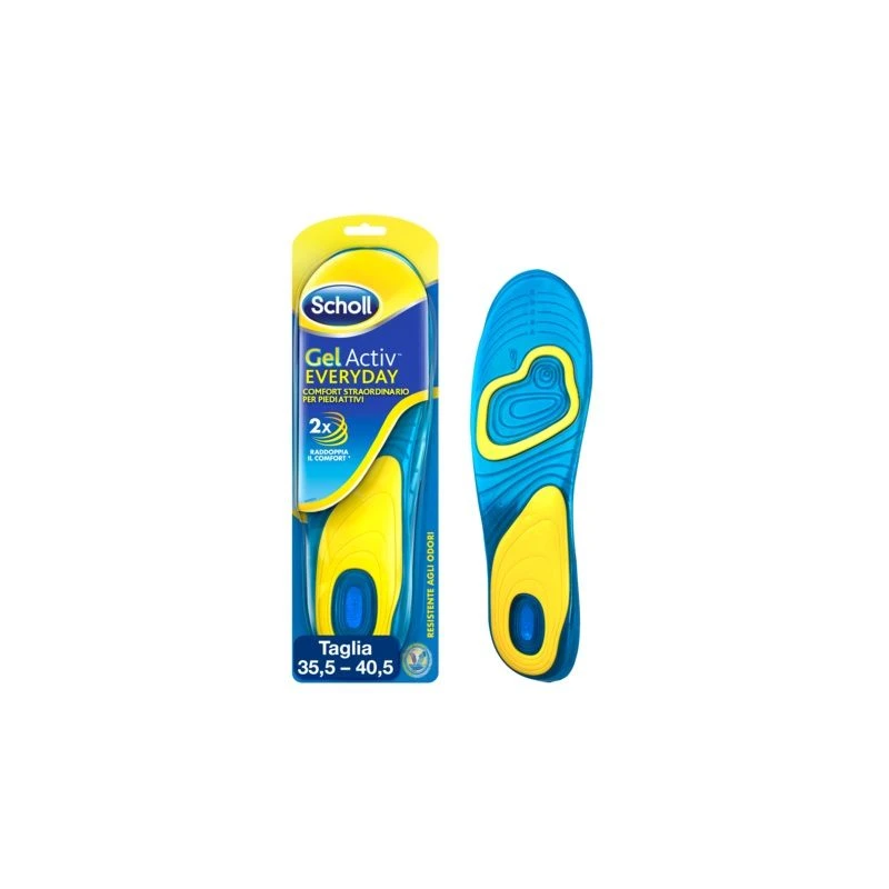 Dr Scholl Gel Activ Solette Per Ogni Giorno Donna Taglia 35.5/40.5 1 Dr Scholl Gel Activ Solette Per Ogni Giorno Donna Taglia 35.5/40.5