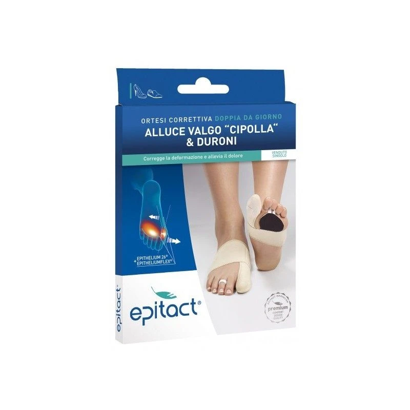Epitact Ortesi Correttiva Alluce Valgo Cipolla & Duroni 1 Pezzo Taglia L Piede Destro 1 Epitact Ortesi Correttiva Alluce Valgo Cipolla & Duroni 1 Pezzo Taglia L Piede Destro