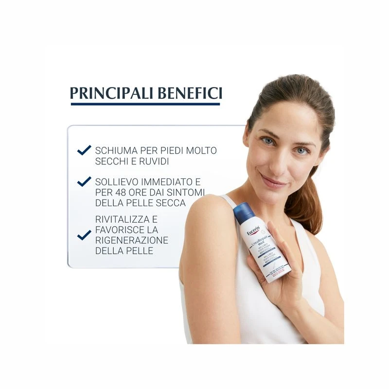 BEIERSDORF SpA Eucerin Urearepair Plus Mousse Piedi 150ml 2 BEIERSDORF SpA Eucerin Urearepair Plus Mousse Piedi 150ml - immagine 2