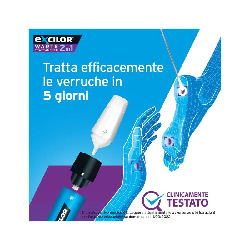 Vemedia Excilor Warts Trattamento 2in1 Per Le Verruche In 5 Giorni 5 Vemedia Excilor Warts Trattamento 2in1 Per Le Verruche In 5 Giorni - immagine 5