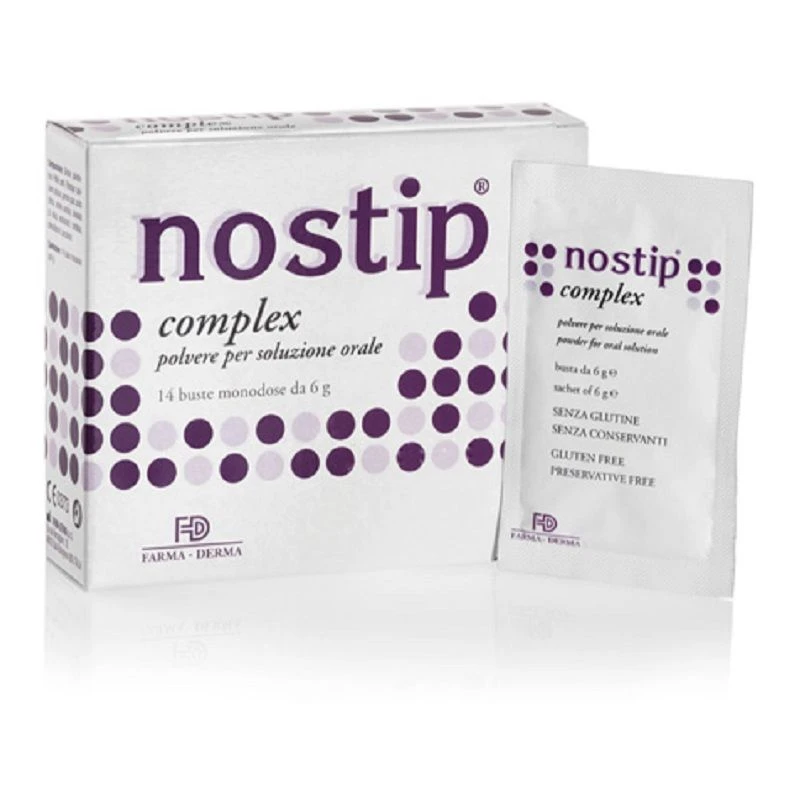Farma-Derma Nostip Complex Lassativo Indicato Per Adulti E Bambini 14 Bustine 1 Farma-Derma Nostip Complex Lassativo Indicato Per Adulti E Bambini 14 Bustine