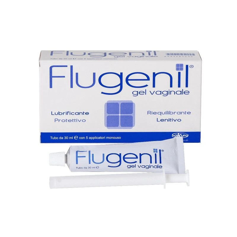 SAKURA Flugenil Gel Vaginale Idratante E Riequilibrante Tubo Da 30ml+ 5 Applicatori Monouso 1 SAKURA Flugenil Gel Vaginale Idratante E Riequilibrante Tubo Da 30ml+ 5 Applicatori Monouso