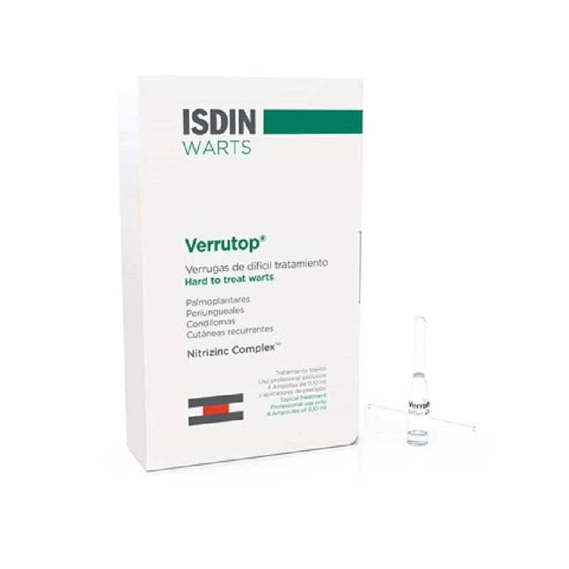 Isdin Verrutop Corpo 4 Fiale 1 Isdin Verrutop Corpo 4 Fiale