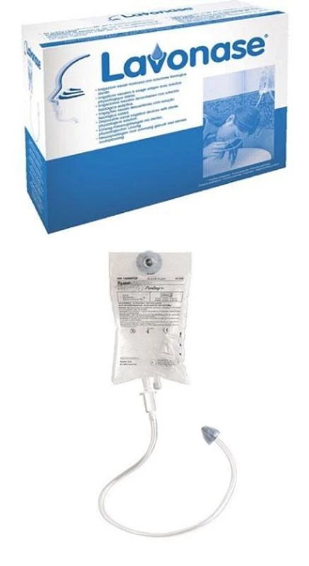 PURLING Srl Lavonase 6 Sacche Da 250ml + 6 Dispositivi Per Irrigazione Nasale 1 PURLING Srl Lavonase 6 Sacche Da 250ml + 6 Dispositivi Per Irrigazione Nasale