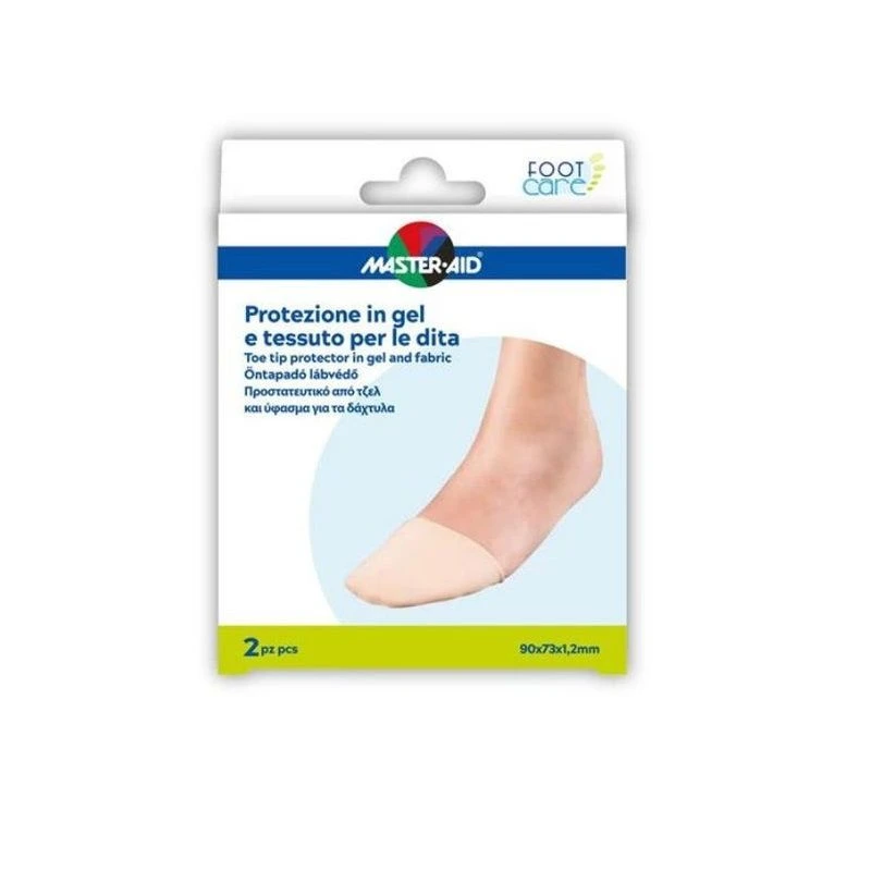 Master-Aid Master Aid Foot Care Protezione Per Le Dita Dei Piedi 2 Pezzi 1 Master-Aid Master Aid Foot Care Protezione Per Le Dita Dei Piedi 2 Pezzi