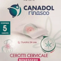 Najtu Canadol Rinasco Benessere Cerotti Cervicale Con Cannabis Sativa 5 Pezzi