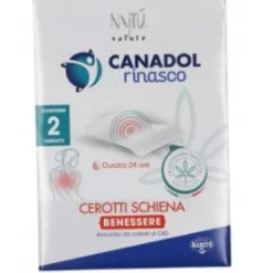 Najtu Canadol Rinasco Benessere Cerotti Schiena Lenitivi Con Cannabis Sativa 2 Pezzi