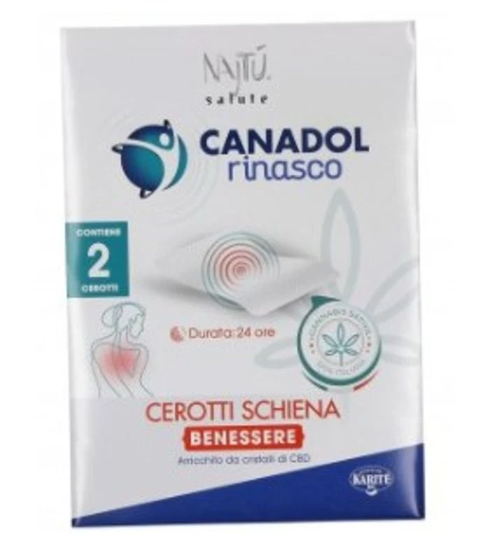 Najtu Canadol Rinasco Benessere Cerotti Schiena Lenitivi Con Cannabis Sativa 2 Pezzi 1 Najtu Canadol Rinasco Benessere Cerotti Schiena Lenitivi Con Cannabis Sativa 2 Pezzi