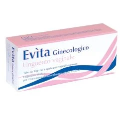 QUALITY FARMAC SRL Evita Ginecolog Unguento Vaginale Tubo 30g + 6 Applicatori Vaginali Monouso