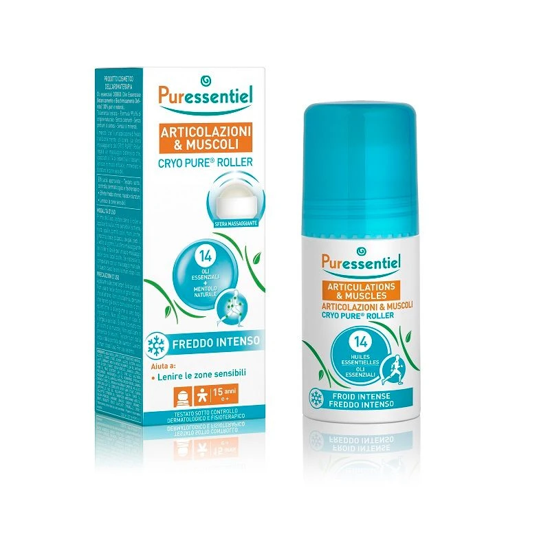 Puressentiel Cryo Pure Roller Freddo Intenso Articolazioni E Muscoli 75ml 1 Puressentiel Cryo Pure Roller Freddo Intenso Articolazioni E Muscoli 75ml
