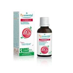 Puressentiel Oli Essenziali Diffusione Citronella + 3 Oli Essenziali 30ml
