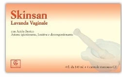 ABBATE GUALTIERO SRL Skinsan Lavanda Vaginale 4 Flaconi 140ml + 4 Cannule Vaginali Monouso Blister 1 ABBATE GUALTIERO SRL Skinsan Lavanda Vaginale 4 Flaconi 140ml + 4 Cannule Vaginali Monouso Blister