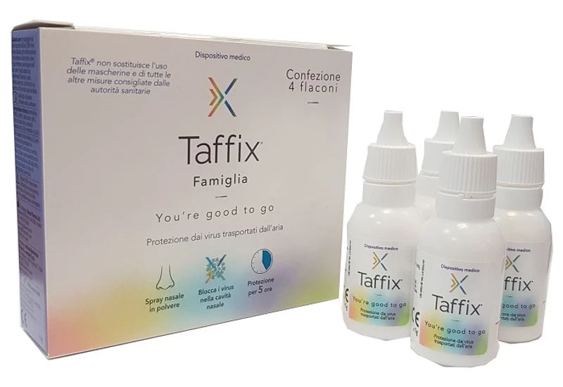 I.b.i.giovanni Lorenzini Spa Taffix Famiglia Spray Nasale Polvere 4 Flaconi 1 I.b.i.giovanni Lorenzini Spa Taffix Famiglia Spray Nasale Polvere 4 Flaconi