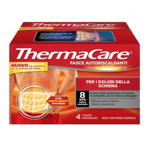 Thermacare Fasce Autoriscaldanti Per I Dolori Della Schiena 4 Pezzi