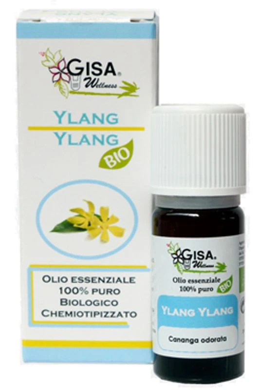 GISA SRL Ylang Ylang Olio Essenziale Bio 10ml 1 GISA SRL Ylang Ylang Olio Essenziale Bio 10ml